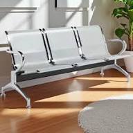 Aero Metal 3-Seater Waiting Bench
